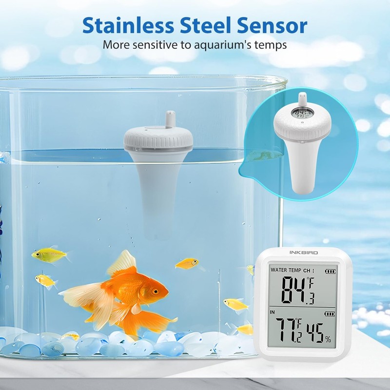 Wireless Pool Thermometer Spa Temperature Gauge Tester Swimming Pond Waterproof gallery