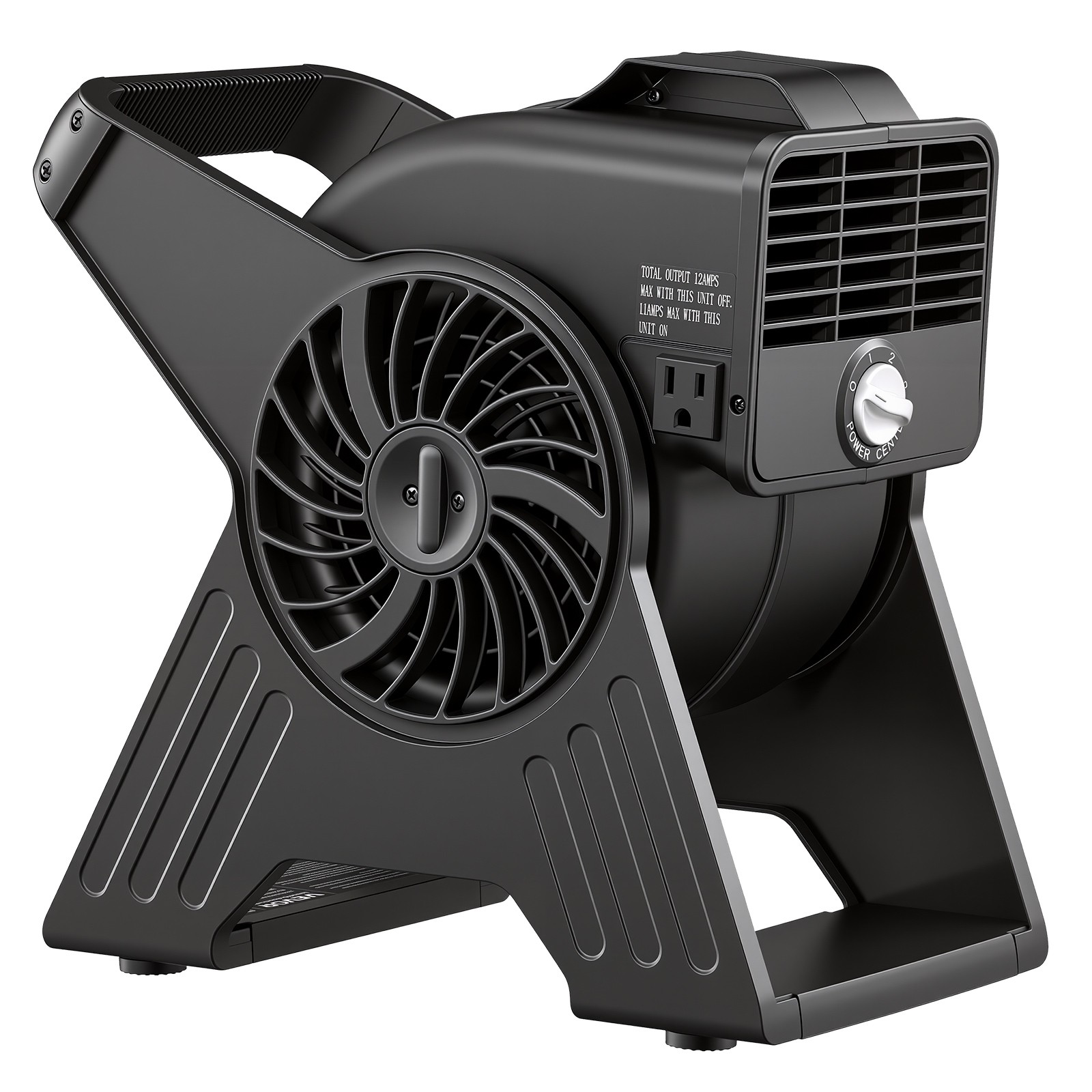 VEVOR 13 in Blower Portable Utility Floor Fan 300 CFM for Drying Dehumidifying gallery