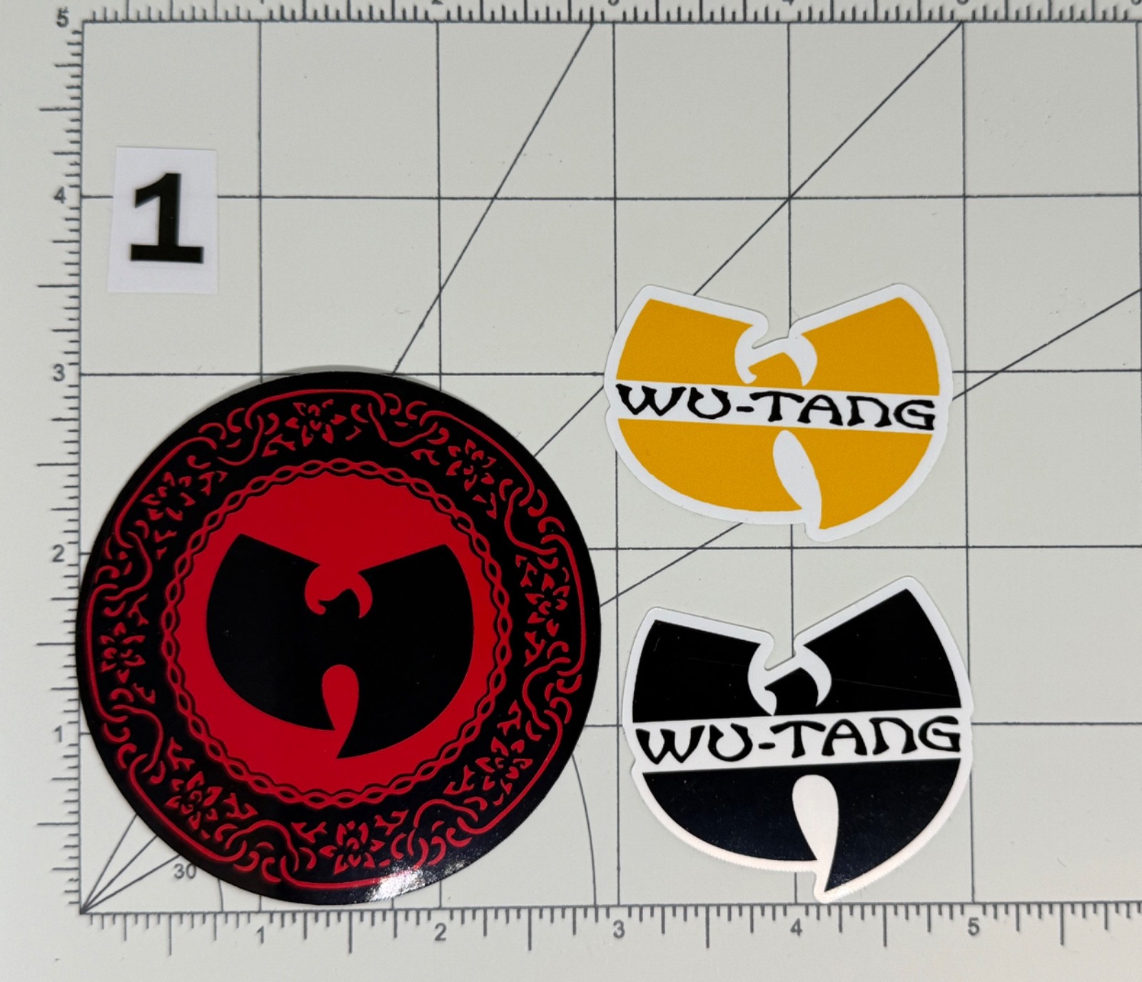 Wu Tang Clan Stickers Multiple Options Available, Pick One gallery
