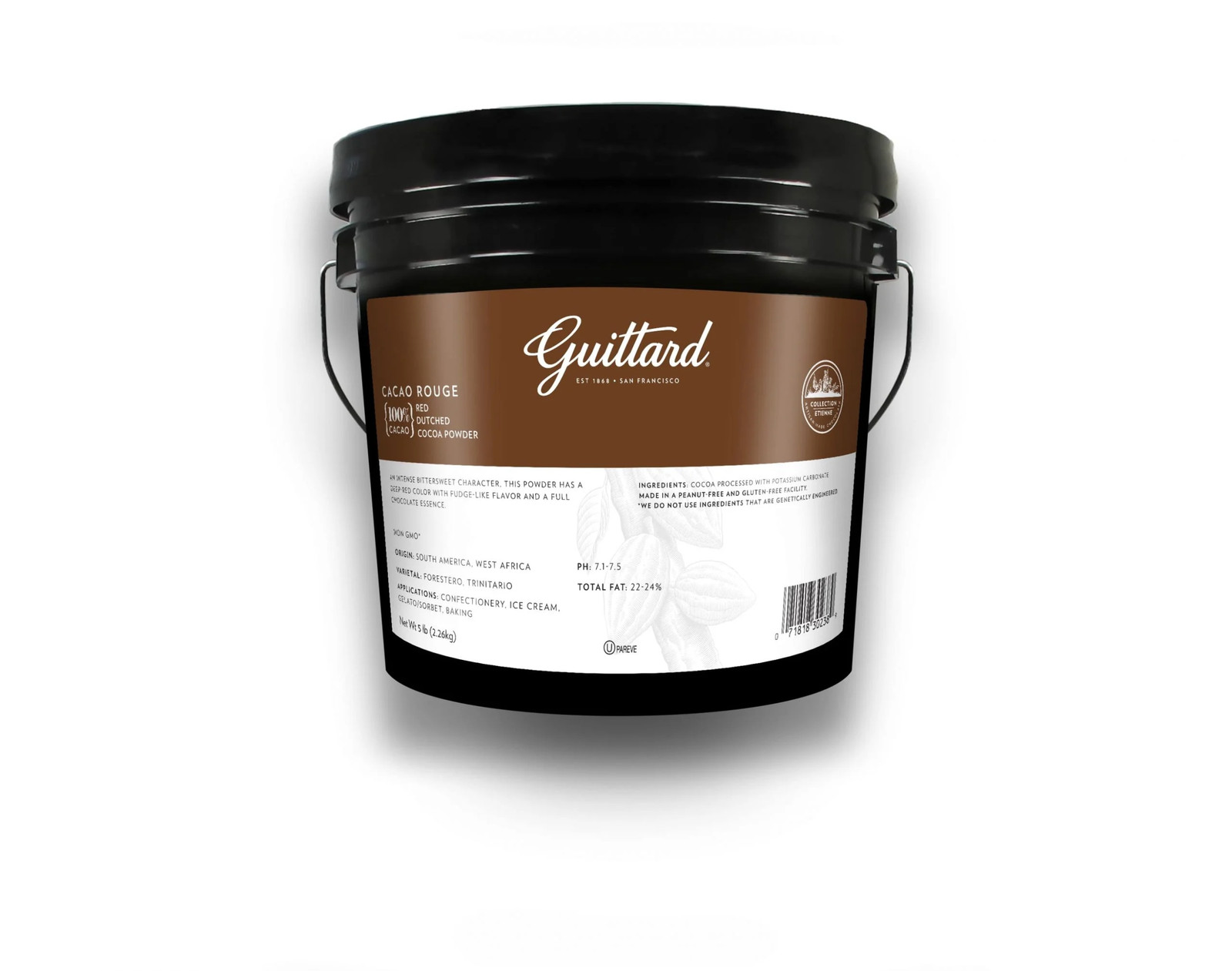 Guittard Cocoa Rouge 22/24% Dutched Cocoa Powder gallery