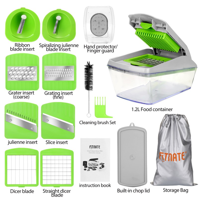 Vegetable Chopper Slicer With Container Fruit Dicer Veggie Kitchen Cutter Tools gallery