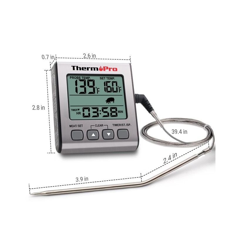 ThermoPro TP16S Digital Meat Thermometer for Cooking and Grilling, ... Fast Ship gallery
