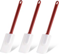 Professional Silicone Spatulas, 9.5-Inch Nonstick, BPA-Free & Easy Clean Design