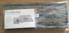 Rectangle FlueBlocker Chimney Draft Stopper, Wool Chimney Sheep