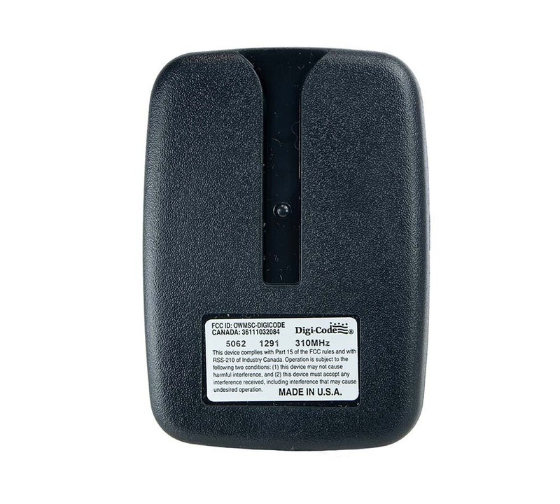 Digi-Code Remote Control 5062 310Mhz MultiCode Stanley Compatible Transmitters gallery