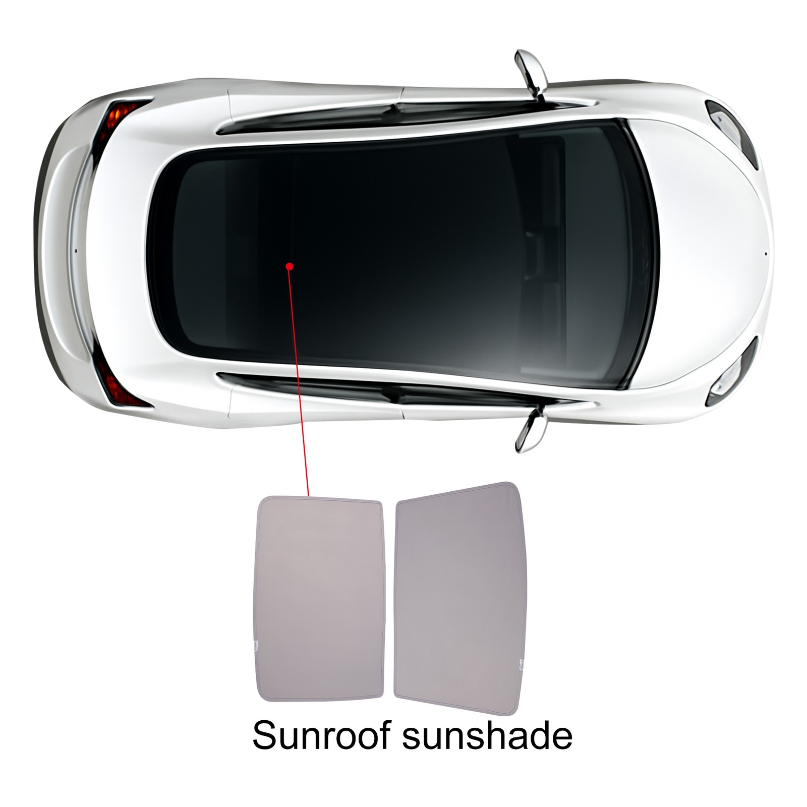 Sunshade for 2023-2025 Tesla Model 3 Roof Thermal Insulation Cover gallery