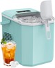 Portable Countertop Ice Maker Machine 26Lbs/24H 9 Cube Bullet Cubes Basket Scoop gallery