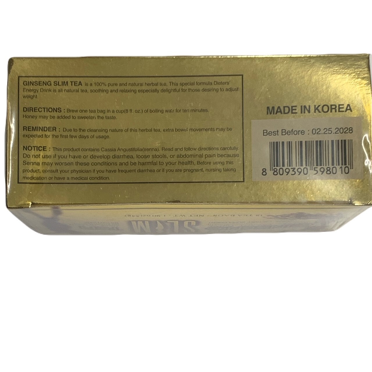 Songwha Extra Strength Diet Ginseng Slim Herbal Tea for Weight Loss 36 Bag Korea gallery