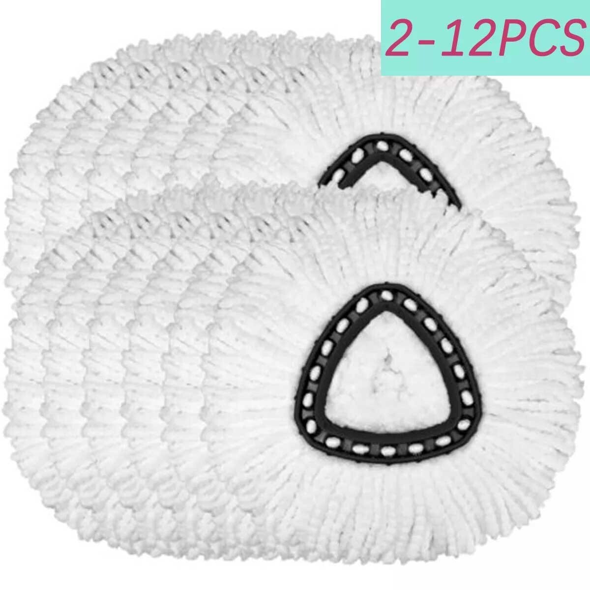 Replacement Microfiber Mop Head Easy Clean Wring Refill For O-Cedar Spin Mop gallery