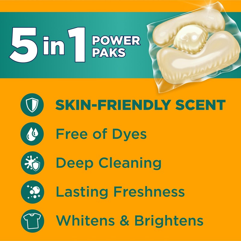 Arm & Hammer Sensitive Fresh Scent 5-IN-1 Power Paks, 42 42 Count (Pack of 1) gallery
