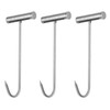 3Pcs Stainless Steel T Hooks 10 Inch 7.7mm T-Shaped Handle T-Handle Boning Hooks gallery