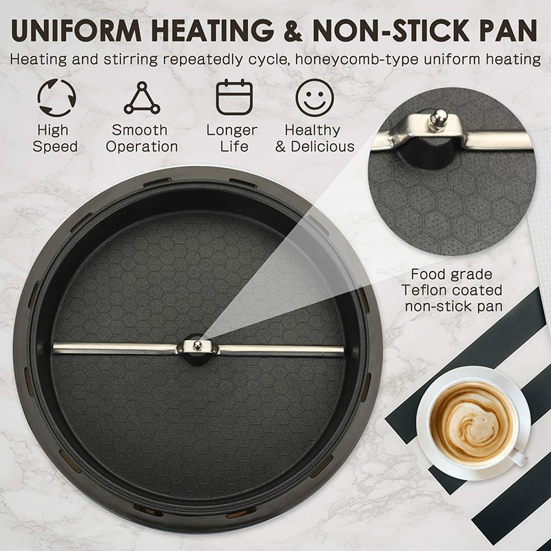 110V Electric Coffee Roaster Machine 800g Coffee Bean Roaster for Home Use New gallery