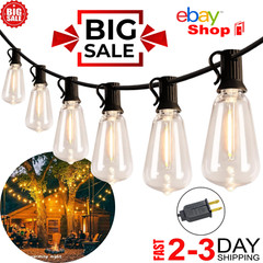 50 FT – 100 FT, String Lights for Outside, 110-130V, Outdoor Lights String Water