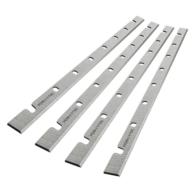 POWERTEC 12-1/2 inch Planer Blades Replacement for DeWalt DW7332 DW733 - 4pcs gallery