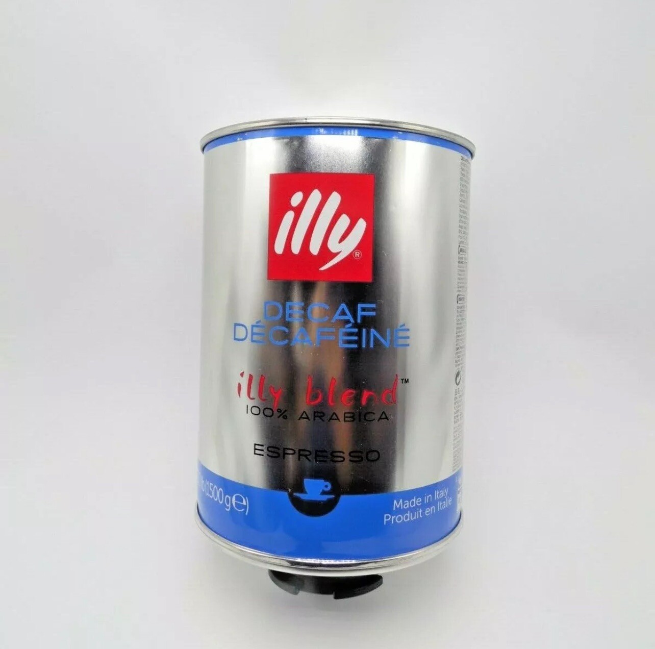 ILLY ESPRESSO DECAF BEAN 3.3lb EXP 2027+ DECAF SAFETY SEAL gallery