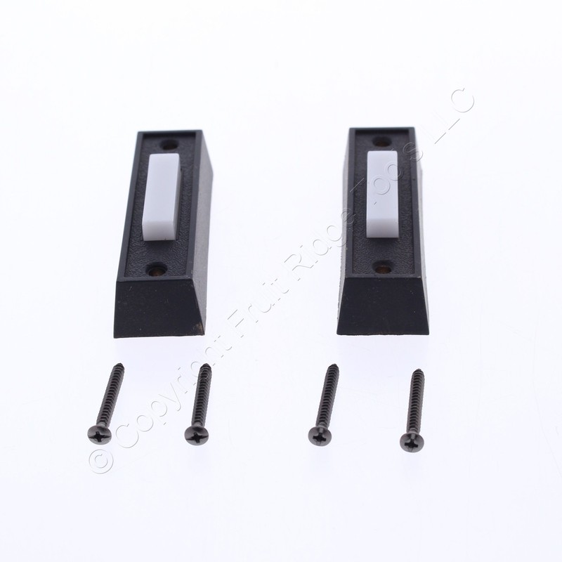 Teiber Bronze 2-Light Push Button Door Chime C102L-BZ gallery