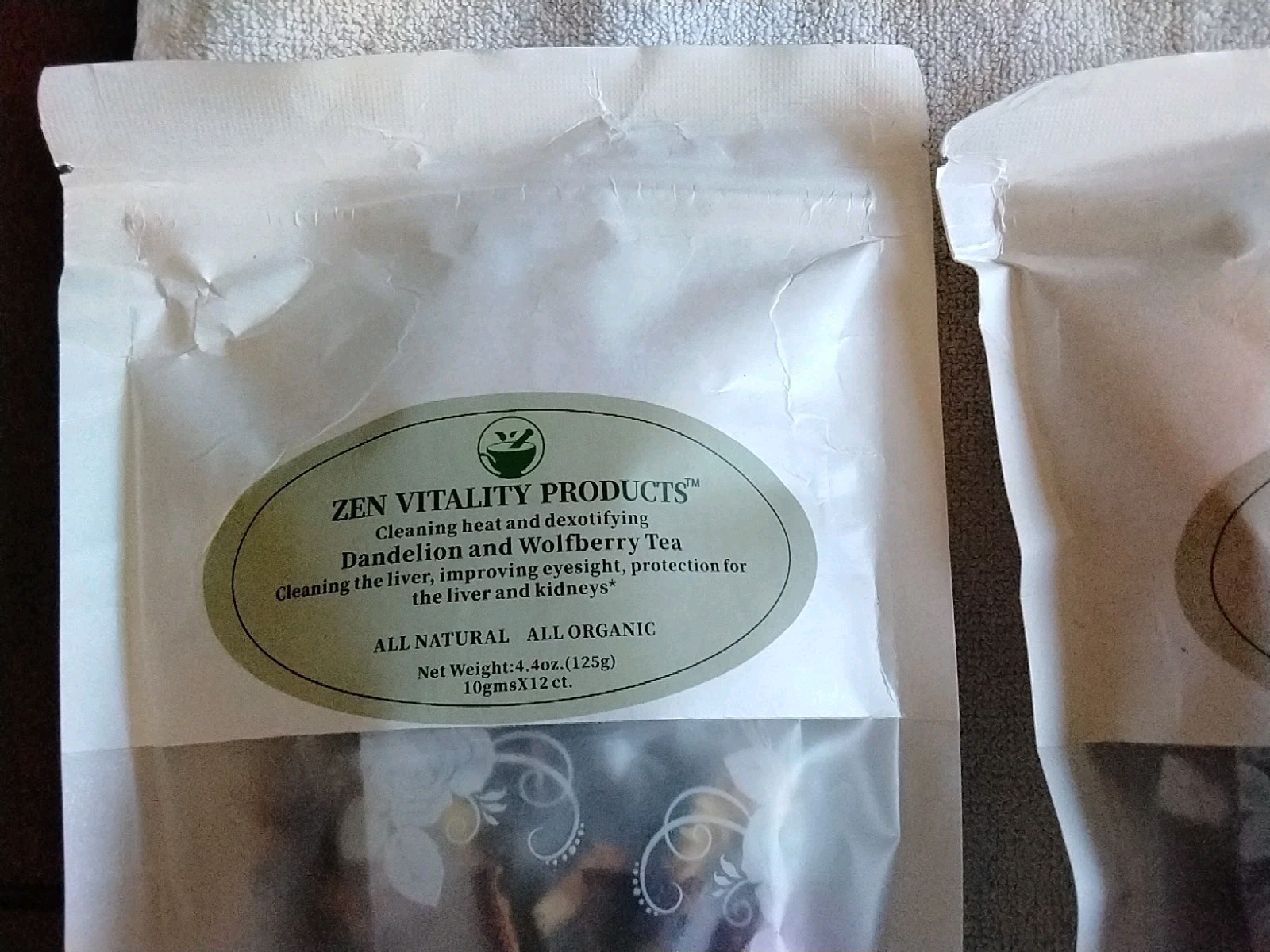 Dandelion & Wolfberry Tea -Kidneys,Liver Herbal Tea Mix Blend for Detox 3 Bags gallery