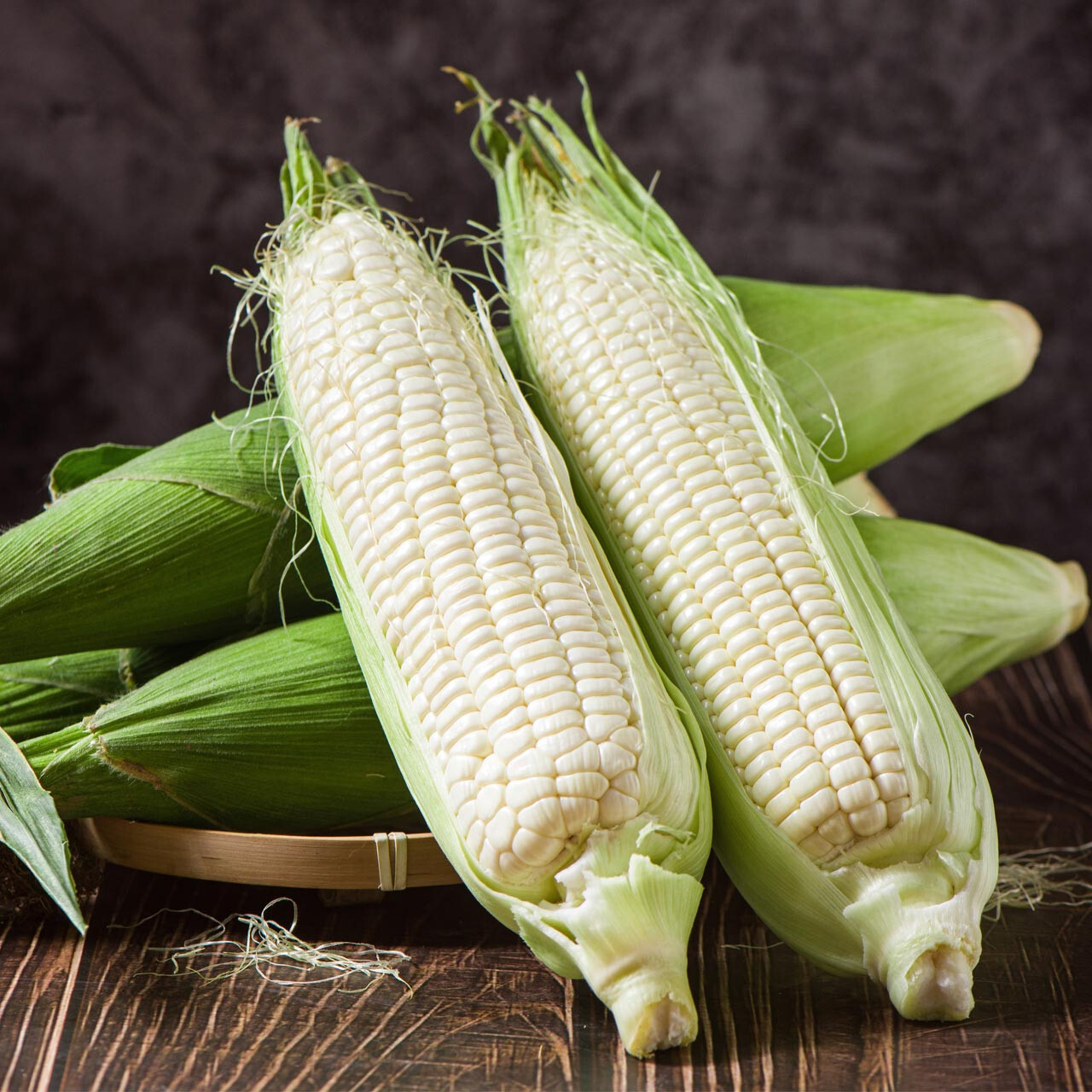 Boone County White Dent Sweet Corn Seeds, White Sweet Corn, Heirloom, FREE SHIP gallery