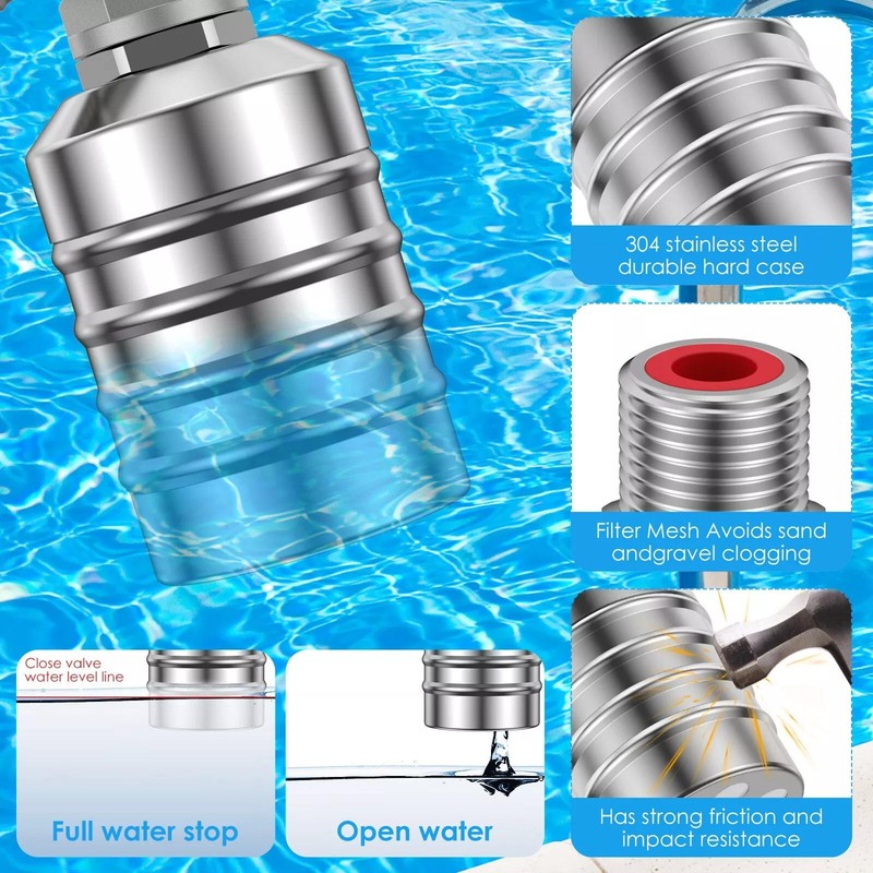 Water Level Control Float Valve Part 304 Stainless Steel Automatic Ball Valve gallery