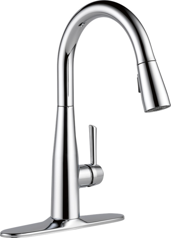 Delta Essa Pull-Down Kitchen Faucet Chrome-Certified Refurbished gallery