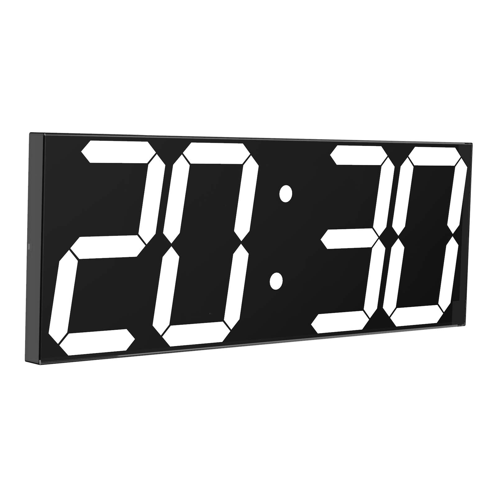 Digital LED Wall Clock, Oversize Wall Clock with 6” Numbers, Remote Control C... gallery
