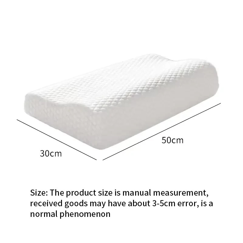 Orthopedic Contour Memory Foam Pillow Cervical Bed Pillow for Pain Relief gallery