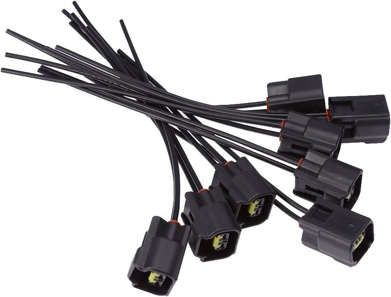 1 Pc or 8 Pack Ford Ignition Coil Connector Plug Harness Compatible with Ford gallery