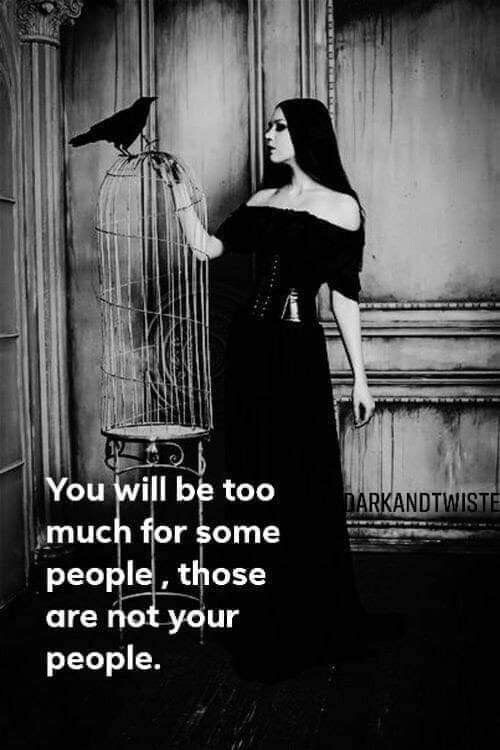 Not Your People Sticker 3” Goth Skull Stars Magik Moths Swirl Punk Strange gallery