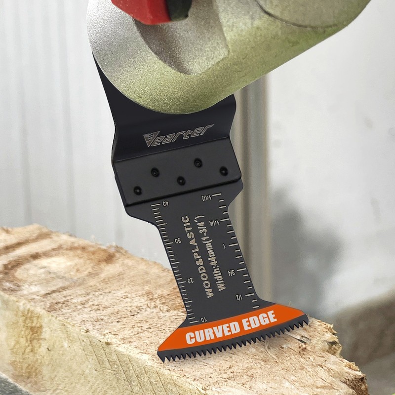 Vearter 10Pack Oscillating Multi-tool Saw Blade High Carbon Steel 44mm for Wood gallery