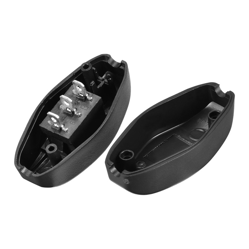 3 x Inline Cord Switch AC250V 6A 125V 10A On-Off/On Control Black Rocker Switch gallery