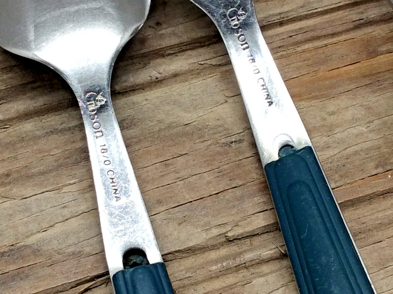 Gibson Flatware Replacement Pieces Emerald Green Vintage CHOICE PER PIECE gallery