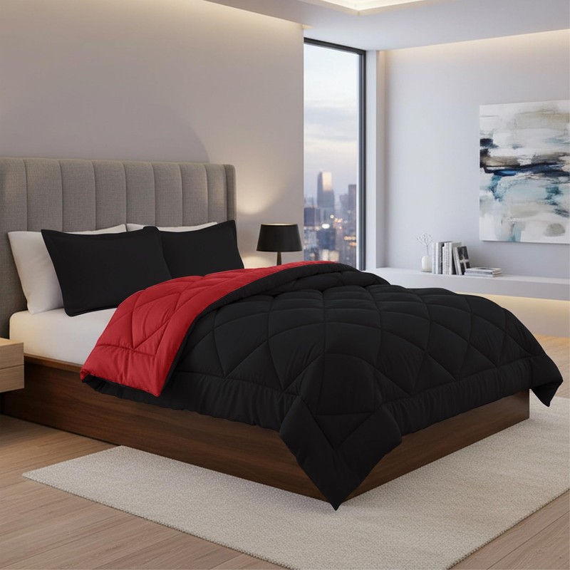 Elegant Comfort Elegance Linen Silky Soft - Goose Down Alternative Reversible gallery