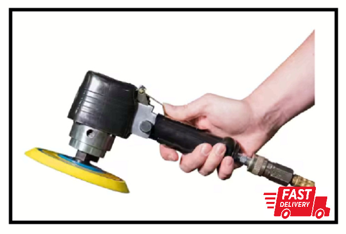 6 inch Dual Action Air Sander Pneumatic with Speed Control 1/4 inch NPT Inlet gallery