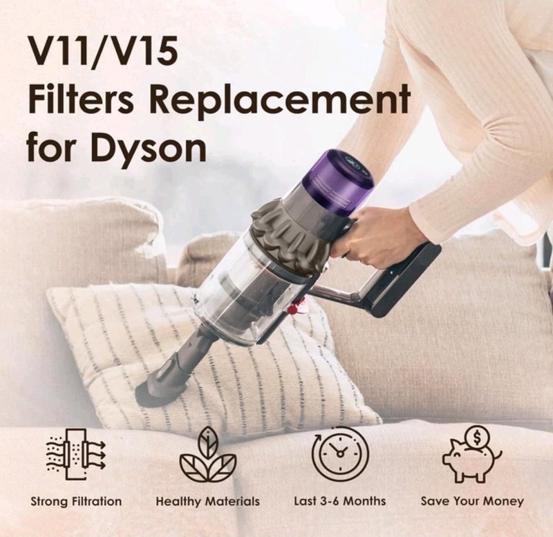 🔥 3 Pack Dyson OEM Filter Replacement 97001302 V11 V15 SV14 SV15 SV17 SV22 SV28 gallery