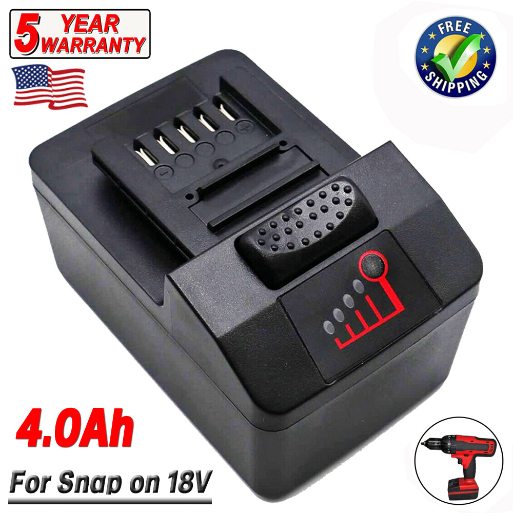 18V Battery for Snap on 4Ah Li-ion CTB8185 CTB7185 CTB8187 CT7850 CTC720 CT8850 gallery