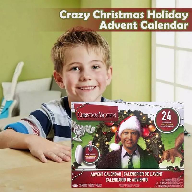 Advent Calendar, Christmas Countdown Calendar With 24 Pcs Classic Doll Figures gallery