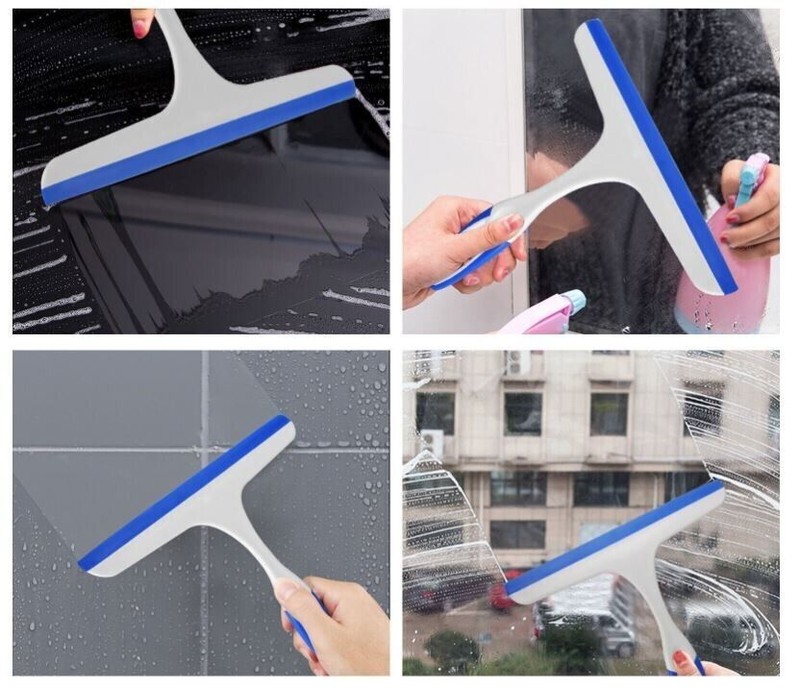 Squeegee For Shower Mirror Window Door Home Office House Cleaner Car Glass gallery