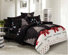 Queen Size Christmas Pattern Bedding Product: One Duvet Cover Only (H2843)