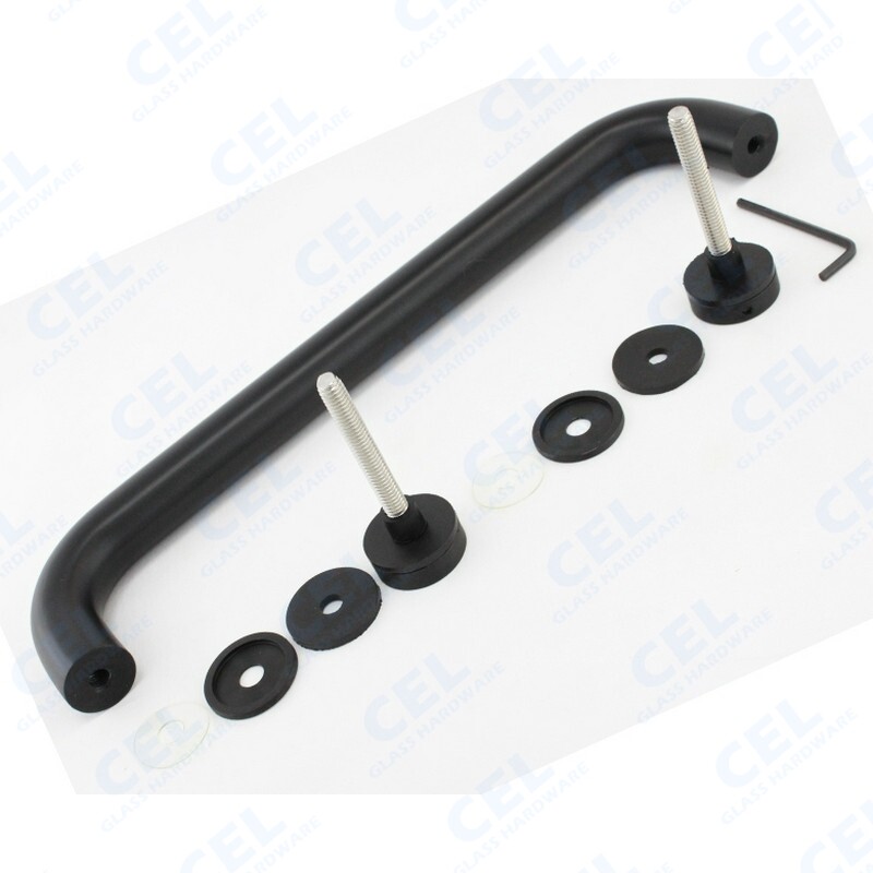 CEL 12" Solid Aluminum Straight Singled-Side Pull Handles for Entry Door gallery
