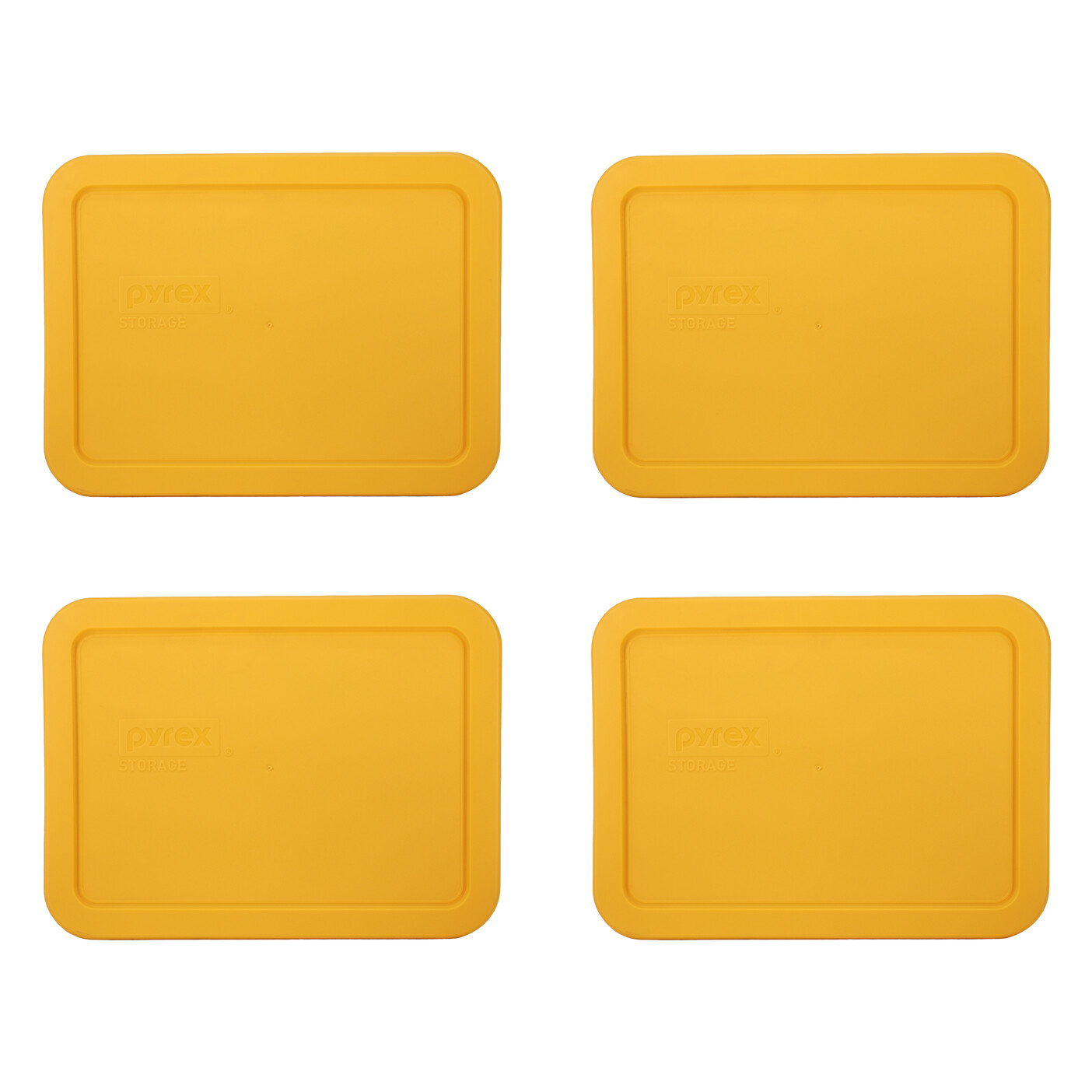 Pyrex 7210-PC 3-Cup Lemon Drop Yellow Lid (4-Pack) gallery