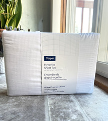 Casper Hyperlite Sheet Set (White 100% Lyocell) – Cal King