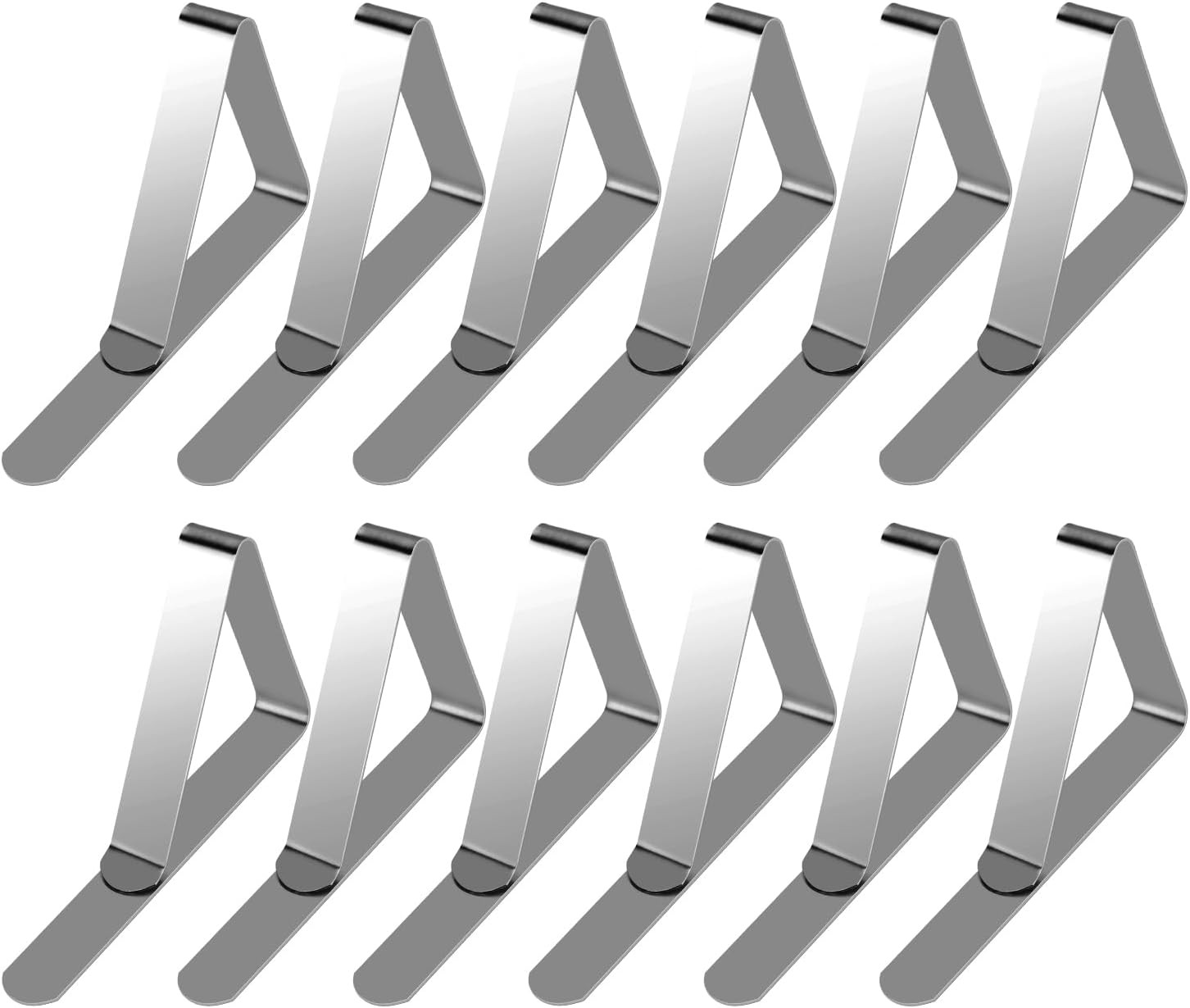 12 Pcs Picnic Tablecloth Clips for Outdoor Tables, Premium Table Cloth Clip Hold gallery