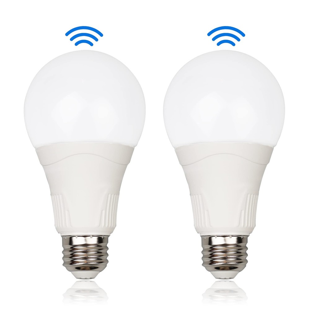 Greenic Radar Motion Sensor Light Bulbs, 3000K Warm White 15W (100W