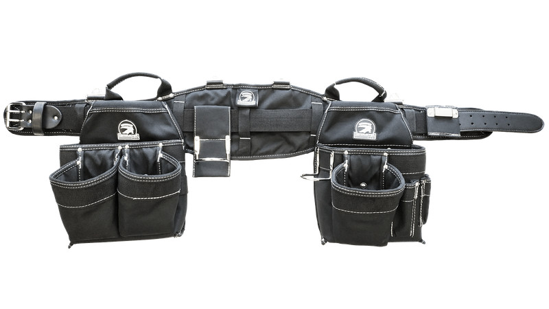 Gatorback Professional Carpenter's Tool Belt Combo B140 Adjustable Nylon Black gallery