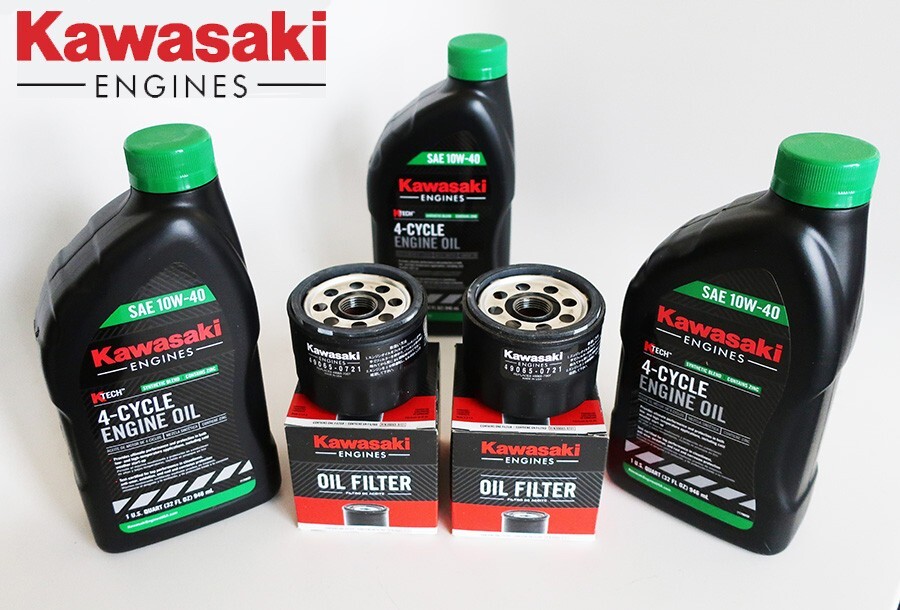 OEM ENGINE OIL CHANGE KIT, 2 OIL FILTERS 49065-0721 AND 3 QTS OF OIL SAE 10W-40 gallery