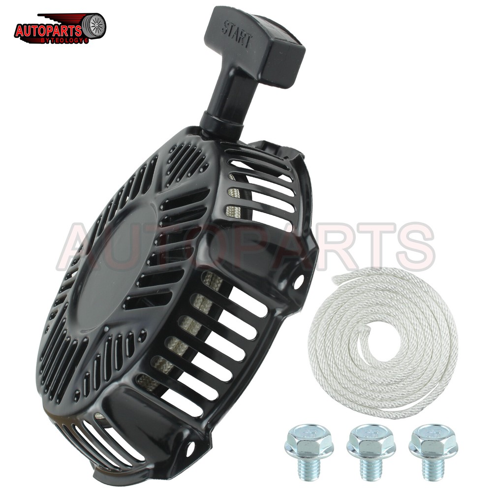 Black Recoil Pull Starter For Craftsman 196cc 208cc CMXGGAS030799/CMXGGAS030729