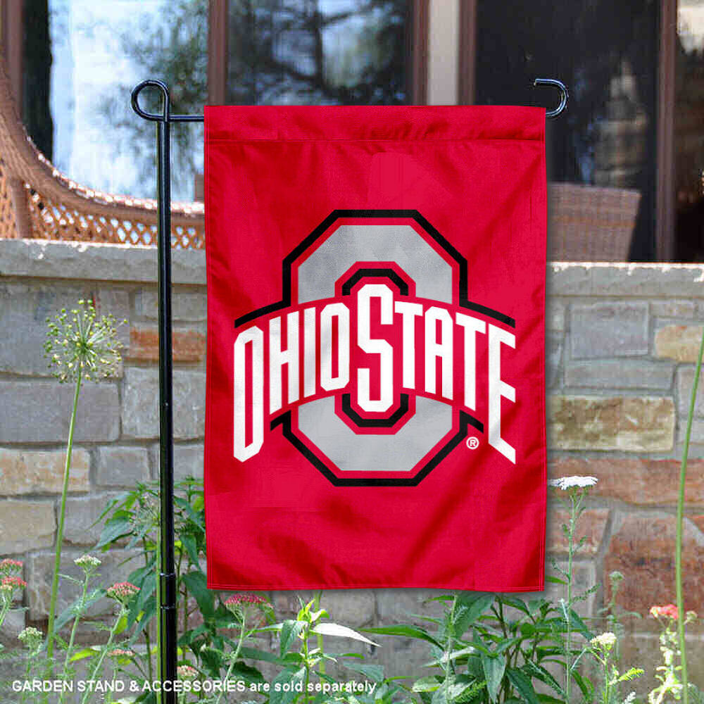 Ohio State University Red Garden Flag and Yard Banner gallery