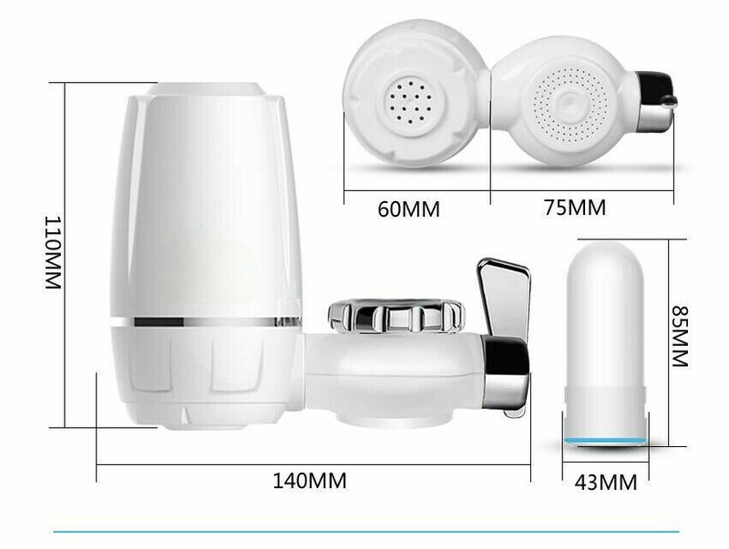 Faucet Water Filter Kitchen Sink Bathroom Mount Filtration Tap Purifier ZSW-010 gallery