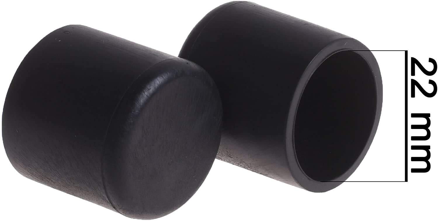 16Pk 7/8 Inch Roun Table Chair Rubber Leg Tips Caps for Chairs Stools Furniture gallery