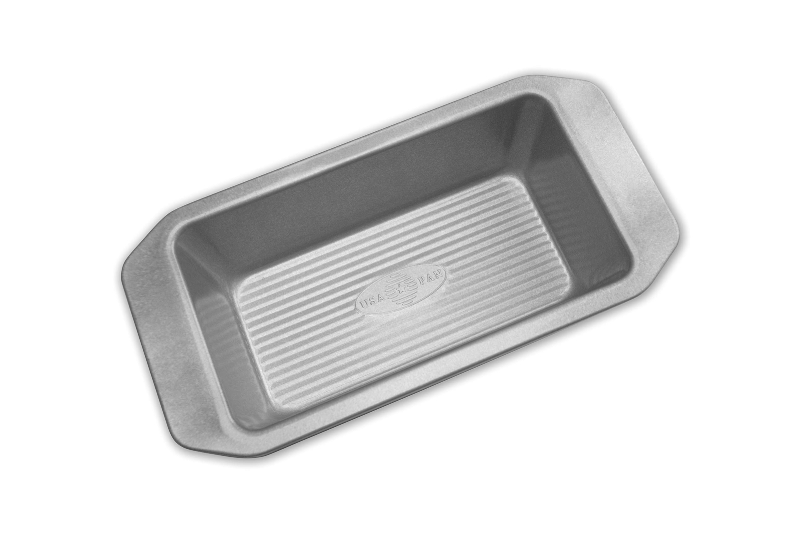 USA Pan American Bakeware Classics 1-Pound Loaf Pan, Aluminized Steel, 1 Pound gallery